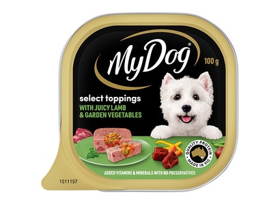 With Juicy Lamb & Garden Vegetables